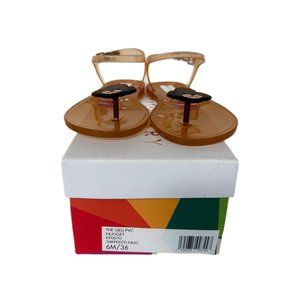 Katy Perry Women’s Size 6M / 36 Sandals Jelly The Geli Puppy Dog Summer NEW